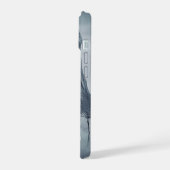 Schwarzer Geist in einer hellischen Landschaft - H iPhone 15 Hülle (Linke Seite)