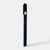 Schwarzer Geist in einer hellischen Landschaft - H iPhone 15 Hülle (Linke Seite)