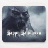 Schwarzer Geist in einer hellischen Landschaft - H Mousepad (Vorne)