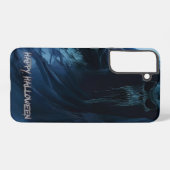 Schwarzer Geist in einer hellischen Landschaft - H Samsung Galaxy Hülle (Rückseite (Horizontal))