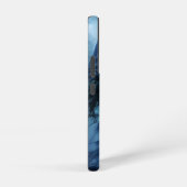 Schwarzer Geist in einer hellischen Landschaft - H Samsung Galaxy Hülle (Rechte Seite)