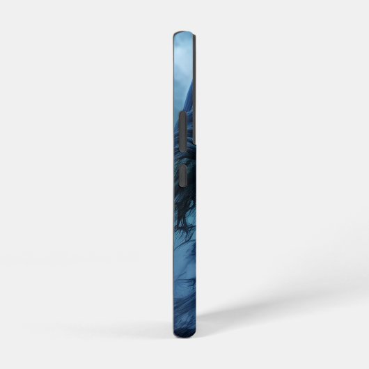 Schwarzer Geist in einer hellischen Landschaft - H Samsung Galaxy Hülle (Rechte Seite)