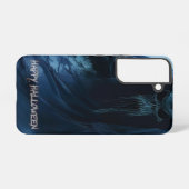 Schwarzer Geist in einer hellischen Landschaft - H Samsung Galaxy Hülle (Rückseite (Horizontal))