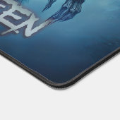 Schwarzer Geist in einer hellischen Landschaft - H Schreibtischunterlage (Ecke)