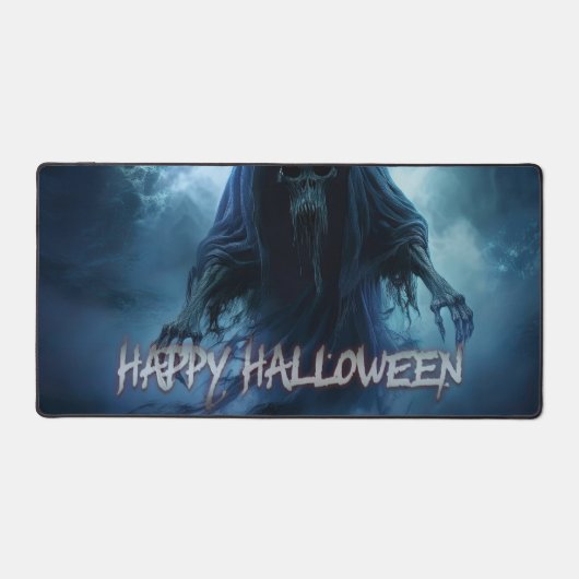 Schwarzer Geist in einer hellischen Landschaft - H Schreibtischunterlage (Vorderseite)