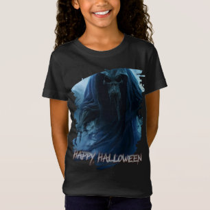 Schwarzer Geist in einer hellischen Landschaft - H T-Shirt