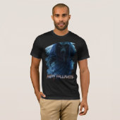 Schwarzer Geist in einer hellischen Landschaft - H T-Shirt (Vorne ganz)