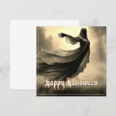 Schwarzer Geist in Höllscape - Halloween (Vorne/Hinten)