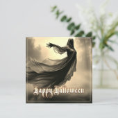Schwarzer Geist in Höllscape - Halloween (Stehend Vorderseite)