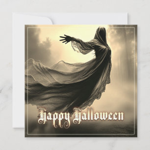 Schwarzer Geist in Höllscape - Halloween