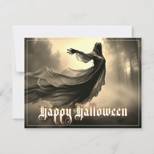 Schwarzer Geist in Höllscape - Halloween (Vorderseite)