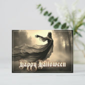 Schwarzer Geist in Höllscape - Halloween (Stehend Vorderseite)