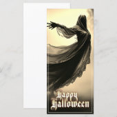 Schwarzer Geist in Höllscape - Halloween (Vorne/Hinten)