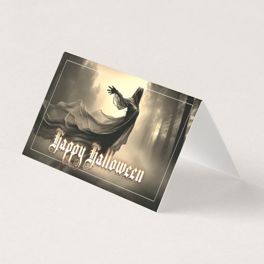 Schwarzer Geist in Höllscape - Halloween (Vorderseite)