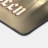 Schwarzer Geist in Höllscape - Halloween Schreibtischunterlage (Ecke)