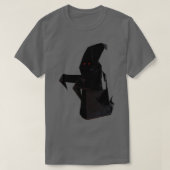 Schwarzer Geist T-Shirt (Design vorne)