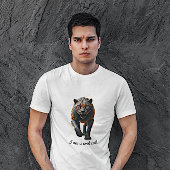 Schwarzer Geparden T-Shirt