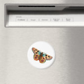Schwarzer Gepunkteter Schmetterling Magnet (In Situ (Geschirrspüler))