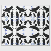 Schwarzer Geschenkpapier (Flach)