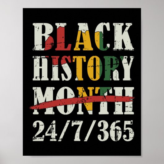 Schwarzer Geschichtsmonat 247365 Mit Afrikanischer Poster (Vorne)