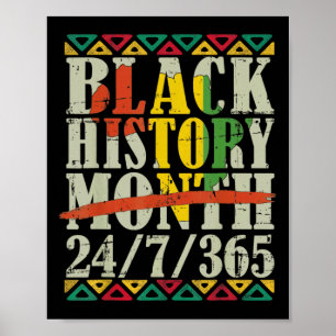 Schwarzer Geschichtsmonat 247365 Mit Afrikanischer Poster