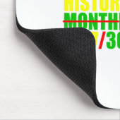 Schwarzer Geschichtsmonat 247365 Schwarzer Geschic Mousepad (Ecke)