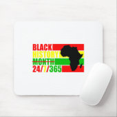 Schwarzer Geschichtsmonat 247365 Schwarzer Geschic Mousepad (Mit Mouse)