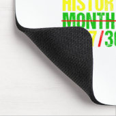 Schwarzer Geschichtsmonat 247365 Schwarzer Geschic Mousepad (Ecke)