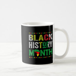 Schwarzer Geschichtsmonat 365 Special Patriotische Kaffeetasse