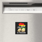 Schwarzer Geschichtsmonat Afrika Erbe Afrikanische Magnet (In Situ (Geschirrspüler))