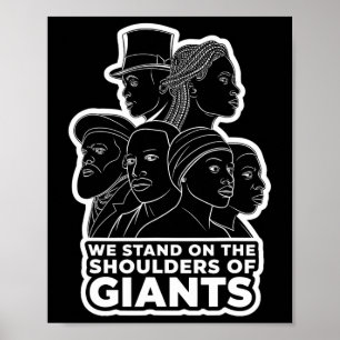 Schwarzer Geschichtsmonat Afrikanisches Erbe Verge Poster