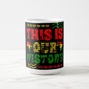 Schwarzer Geschichtsmonat, Afroamerikaner Kaffeetasse