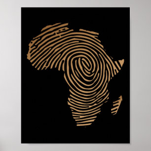 Schwarzer Geschichtsmonat Afroamerikaner Poster
