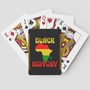 Schwarzer Geschichtsmonat, Afroamerikaner Spielkarten