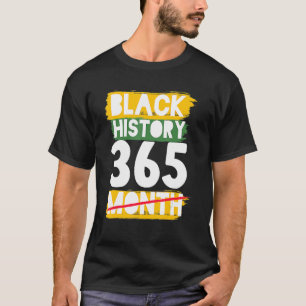 Schwarzer Geschichtsmonat Afroamerikanisch Melanin T-Shirt