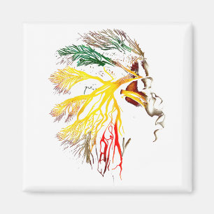 Schwarzer Geschichtsmonat Afroamerikanische Vorfah Magnet