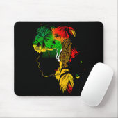 Schwarzer Geschichtsmonat Afroamerikanische Vorfah Mousepad (Mit Mouse)