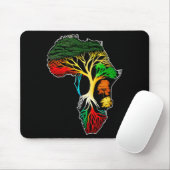 Schwarzer Geschichtsmonat Afroamerikanische Vorfah Mousepad (Mit Mouse)