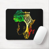 Schwarzer Geschichtsmonat Afroamerikanische Vorfah Mousepad (Mit Mouse)