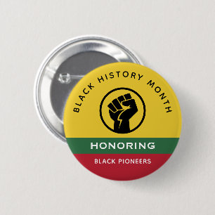 Schwarzer Geschichtsmonat Afroamerikanischer gesch Button