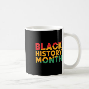 Schwarzer Geschichtsmonat Afroamerikanischer Stolz Kaffeetasse