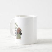 Schwarzer Geschichtsmonat Bewusstsein Gesegnet Sch Kaffeetasse (Vorderseite Links)