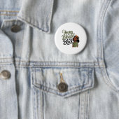 Schwarzer Geschichtsmonat Bewusstsein Gesegnetes S Button (Beispiel)