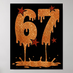 Schwarzer Geschichtsmonat Dripping 67 Cool Meme 6  Poster
