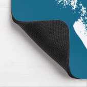 Schwarzer-Geschichtsmonat Erick Dougl Silhouette T Mousepad (Ecke)