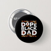 Schwarzer Geschichtsmonat Familie Matching Melanin Button (Vorne & Hinten)