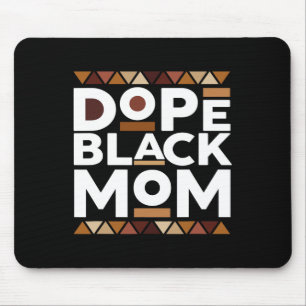 Schwarzer Geschichtsmonat Familie Matching Melanin Mousepad