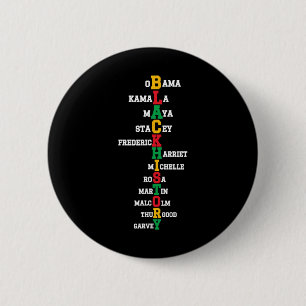 Schwarzer Geschichtsmonat Führer Schwarzer Geschic Button