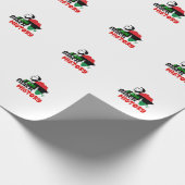 SCHWARZER GESCHICHTSMONAT GESCHENKPAPIER (Ecke)