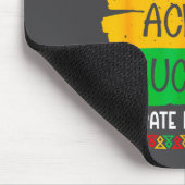 Schwarzer Geschichtsmonat Glaube Erreiche Erfolg M Mousepad (Ecke)